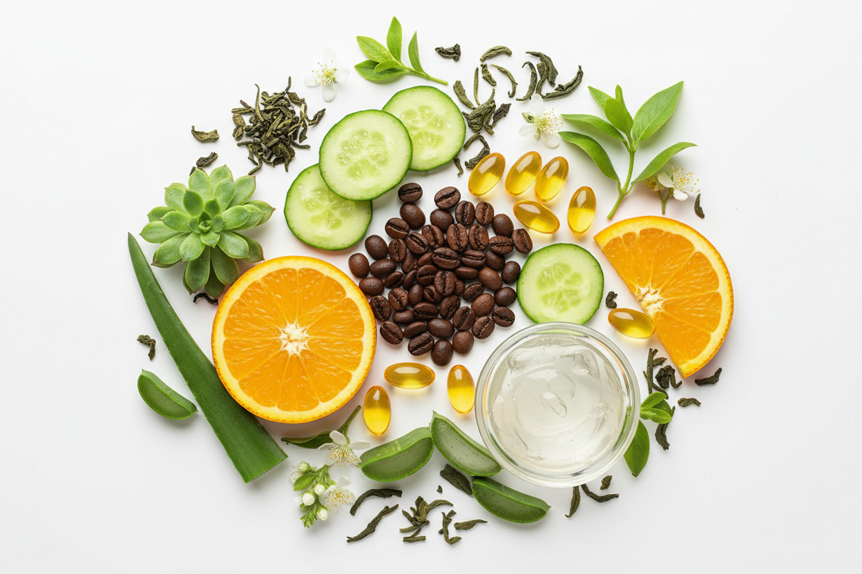 Remove the product photos and keep the ingredients close